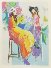 ISAAC MAIMON (B.1951) 'LES COQ