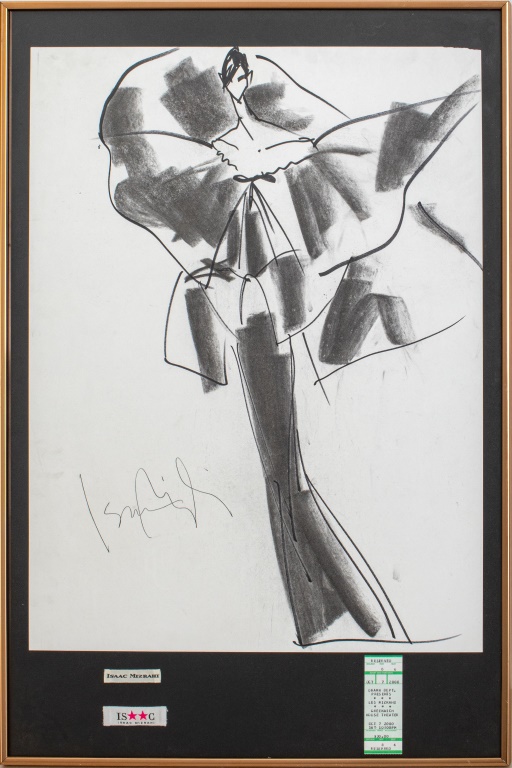 ISAAC MIZRAHI MIXED MEDIA FASHION