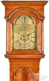 ISAAC PEARSON TALL CASE CLOCK<