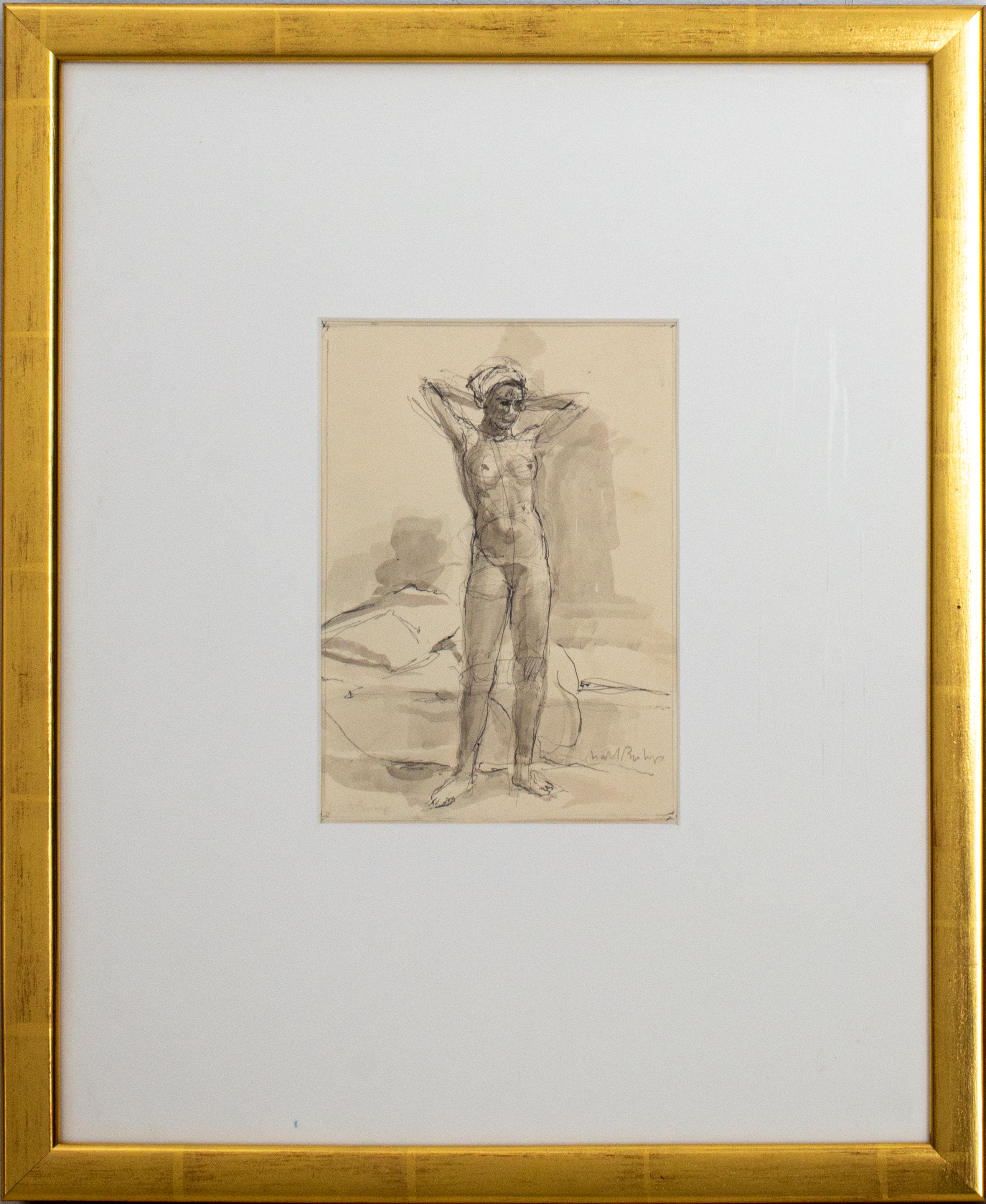 ISABEL BISHOP STANDING NUDE