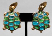 ISABEL CANOVAS TURTLE GOLD-TON