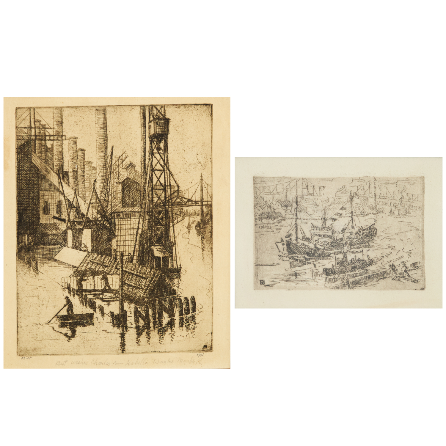 ISABELLA MARKELL, (2) ETCHINGS