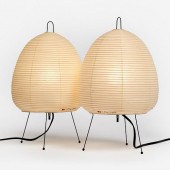 ISAMU NOGUCHI PAIR OF AKARI LI