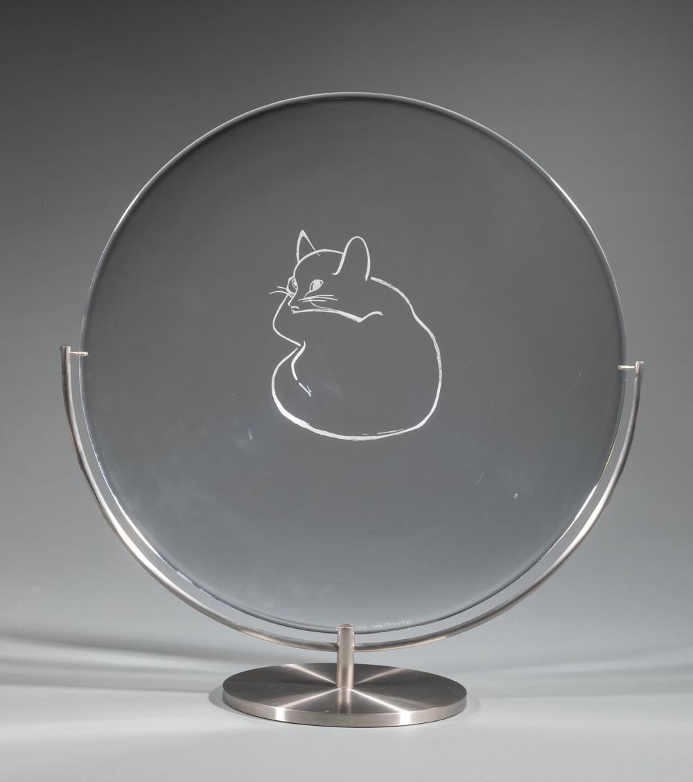 ISAMU NOGUCHI STEUBEN GLASS "THE
