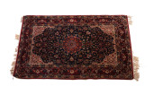 ISFAHAN WOOL PILE AND SILK RUG