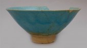 ISLAMIC BLUE GLAZED CONICAL SM