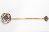 ISLAMIC ENAMELED SPOON, CLOISO
