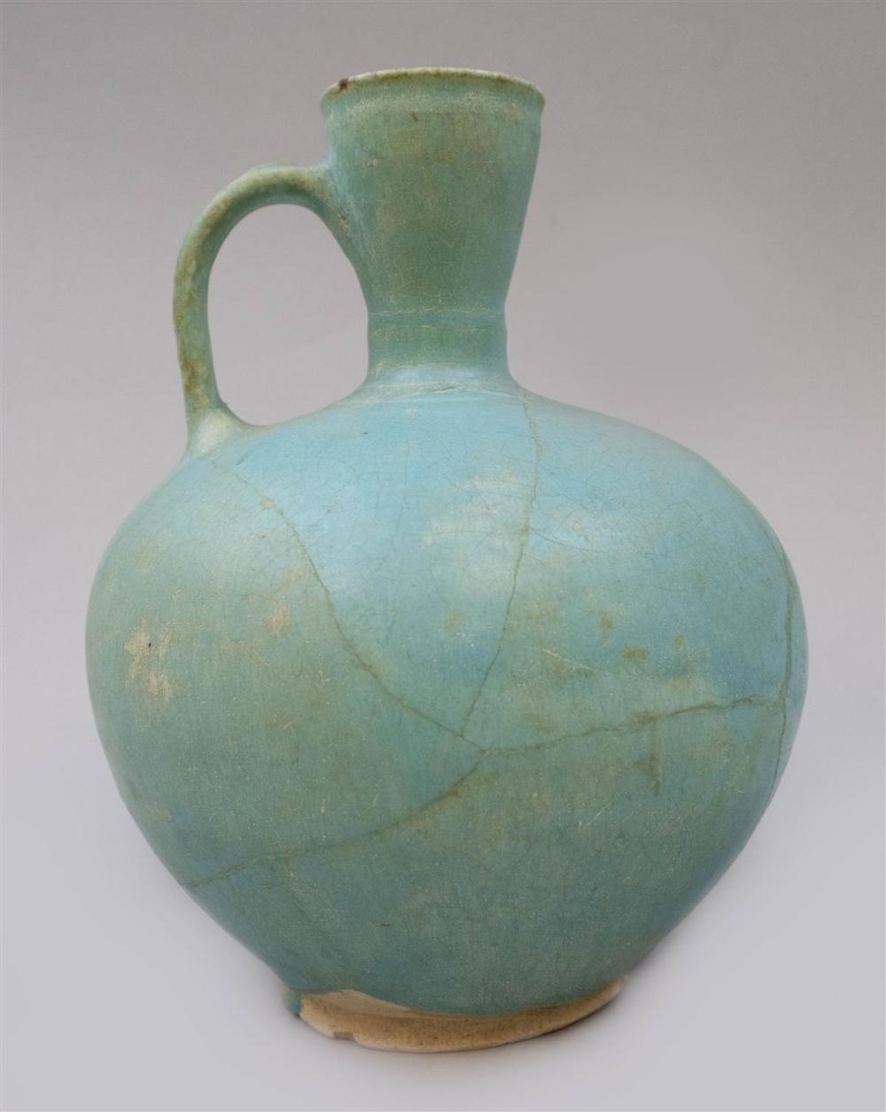 ISLAMIC PALE GREEN GLAZED