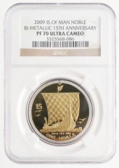 ISLE OF MAN GOLD 1OZ NOBLE NGC
