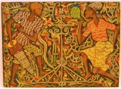 Ismael Saincilus  acrylic on c