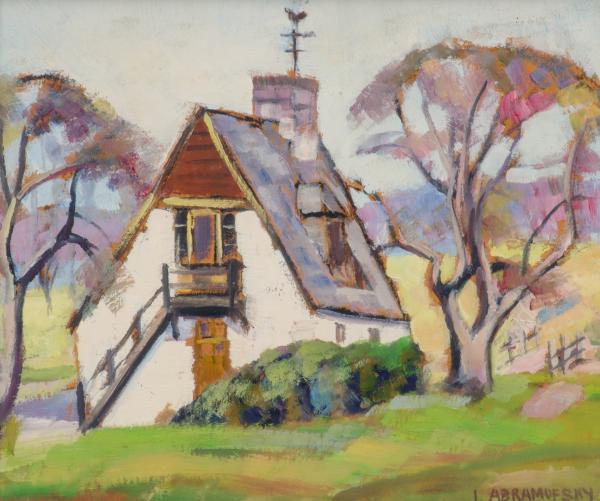 ISRAEL ABRAMOFSKY (1888-1975) OIL