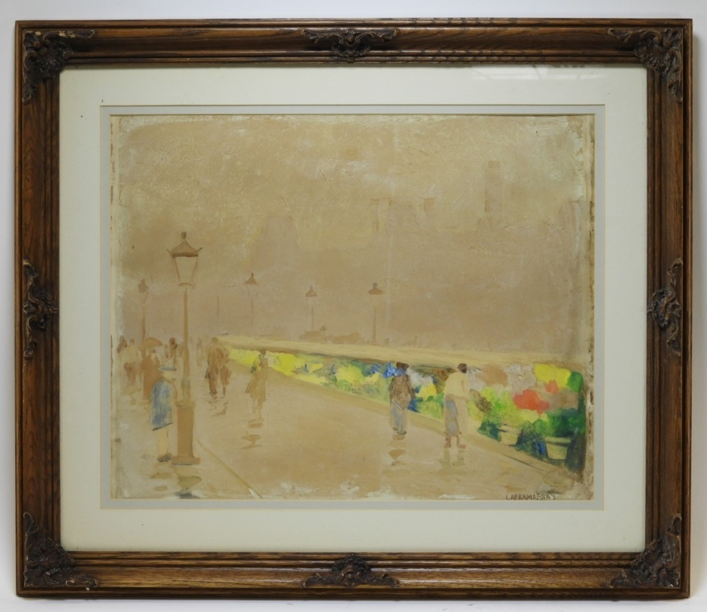 ISRAEL ABRAMOFSKY IMPRESSIONIST
