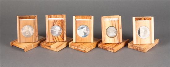 Israel: Ten silver State Medals
