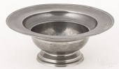 ISRAEL TRASK, PEWTER BAPTISMAL