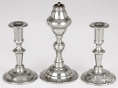 ISRAEL TRASK PEWTER WHALE OIL