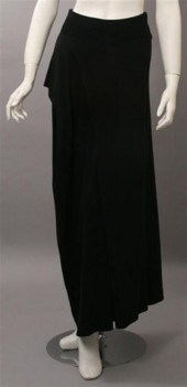 Issey Miyake black cotton jers