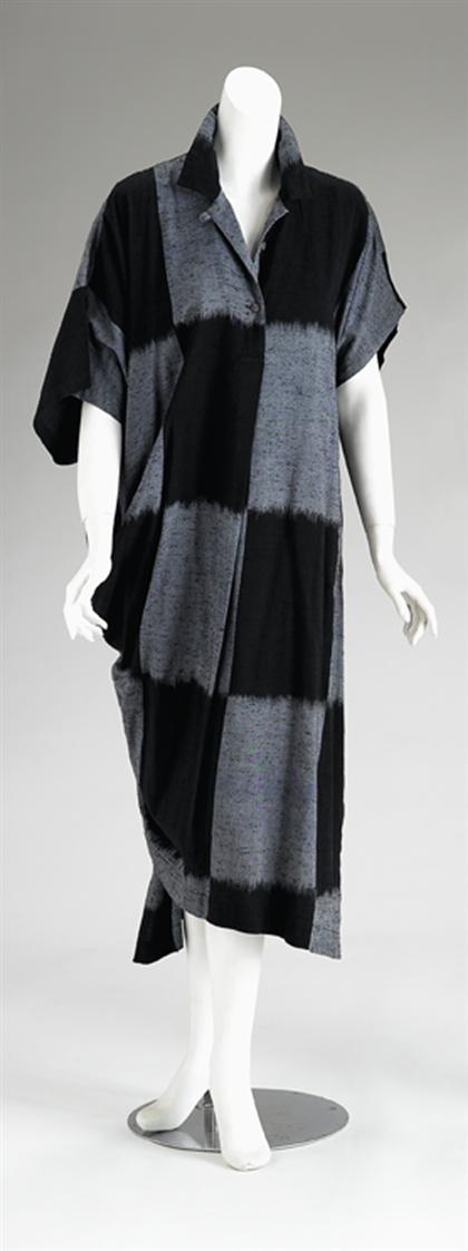 Issey Miyake cotton kasuri dress