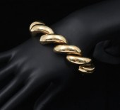 ITALIAN 14K GOLD LARGE LINK SA