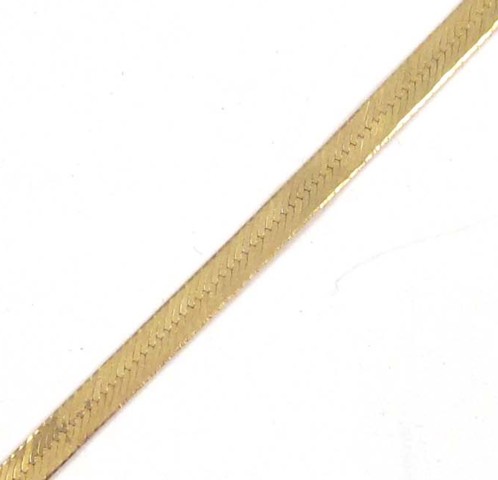 ITALIAN 14K GOLD NECK CHAIN. Length