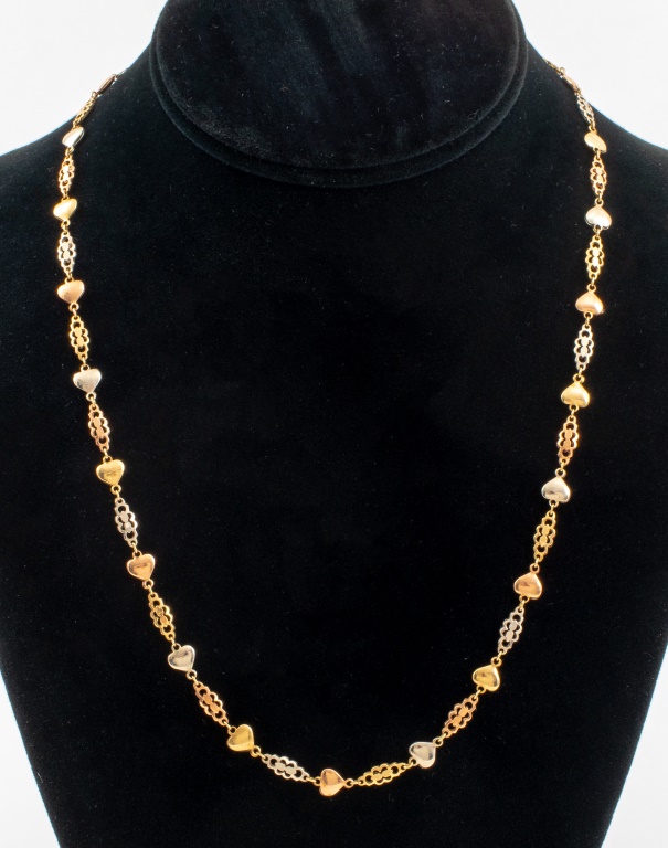 ITALIAN 14K MULTI COLOR GOLD