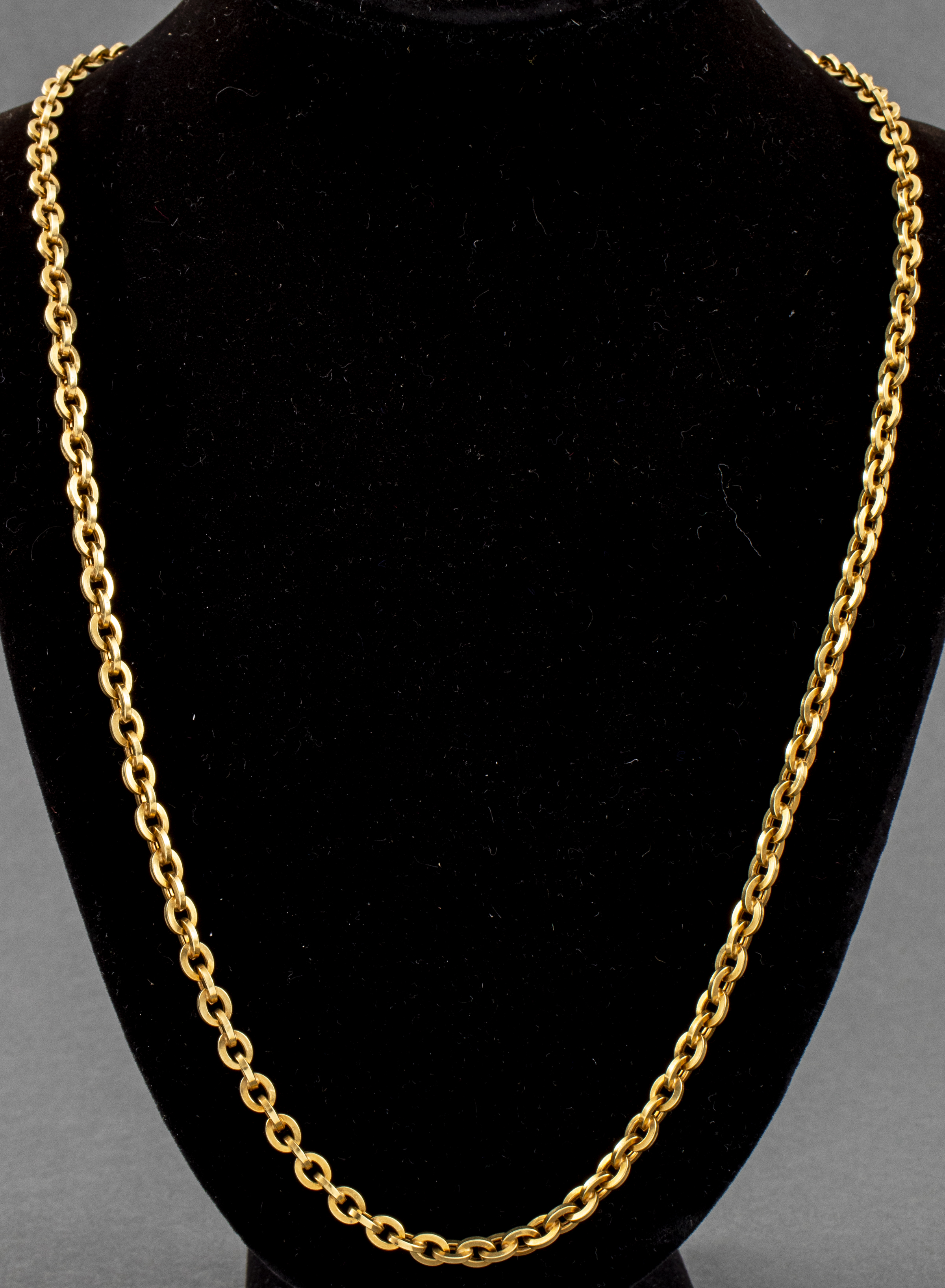 ITALIAN 14K YELLOW GOLD CABLE CHAIN