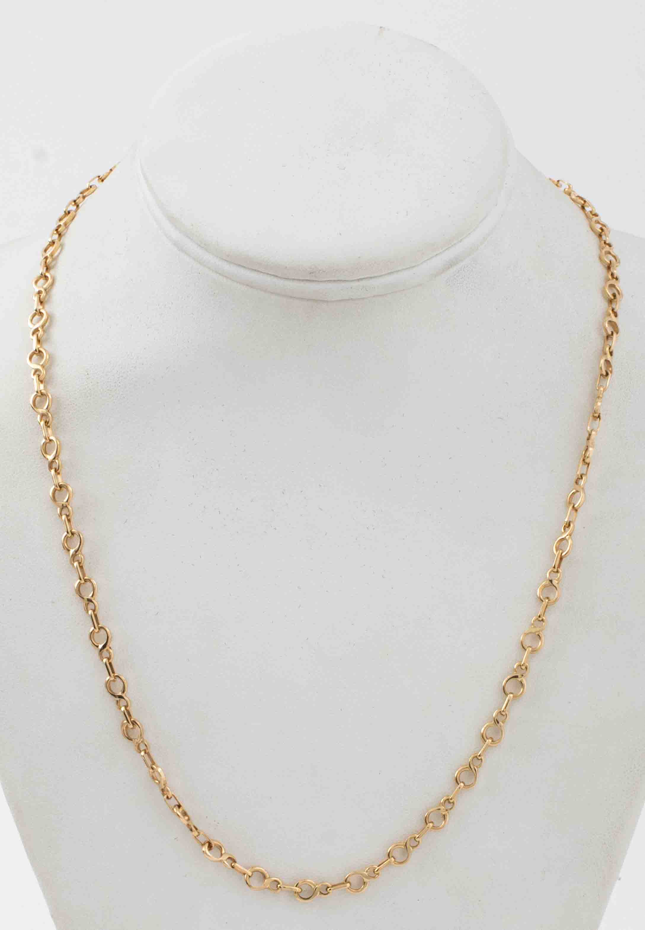 ITALIAN 14K YELLOW GOLD FANCY