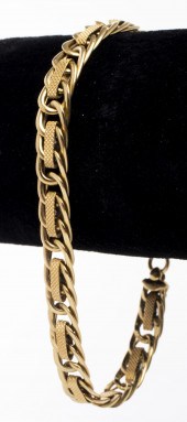 ITALIAN 14K YELLOW GOLD FANCY