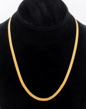 ITALIAN 14K YELLOW GOLD HERRIN