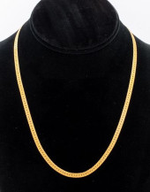 ITALIAN 14K YELLOW GOLD HERRIN