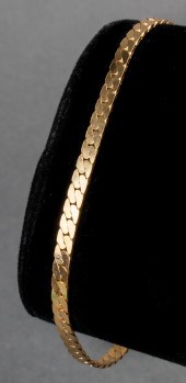 ITALIAN 14K YELLOW GOLD HERRIN