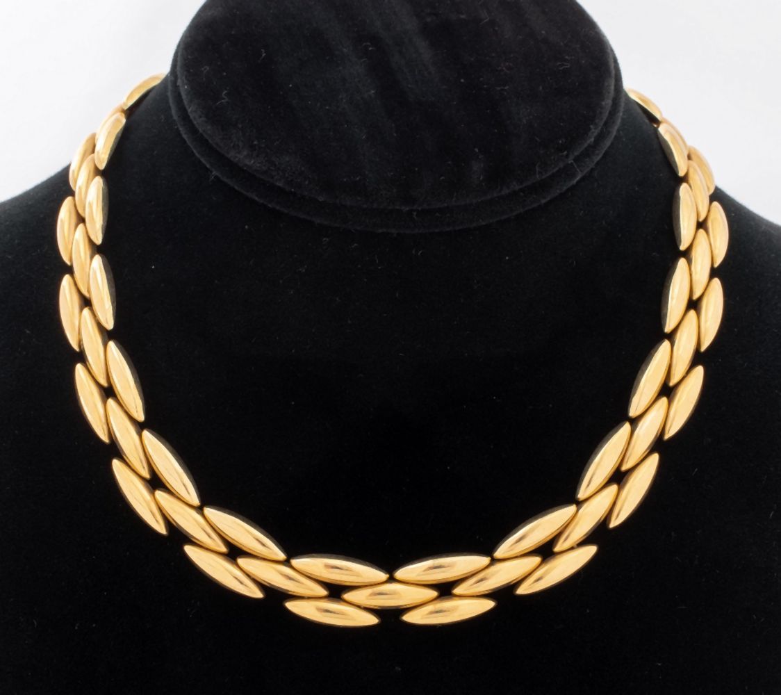 ITALIAN 14K YELLOW GOLD NECKLACE
