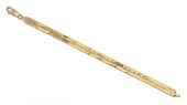 ITALIAN 14KT GOLD HERRINGBONE