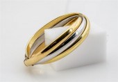 ITALIAN 18-KARAT TRI-COLOR GOL