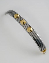 ITALIAN 18-KARAT WHITE-GOLD AN