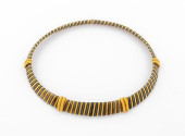 ITALIAN 18K TWO TONE TUBOGAS S