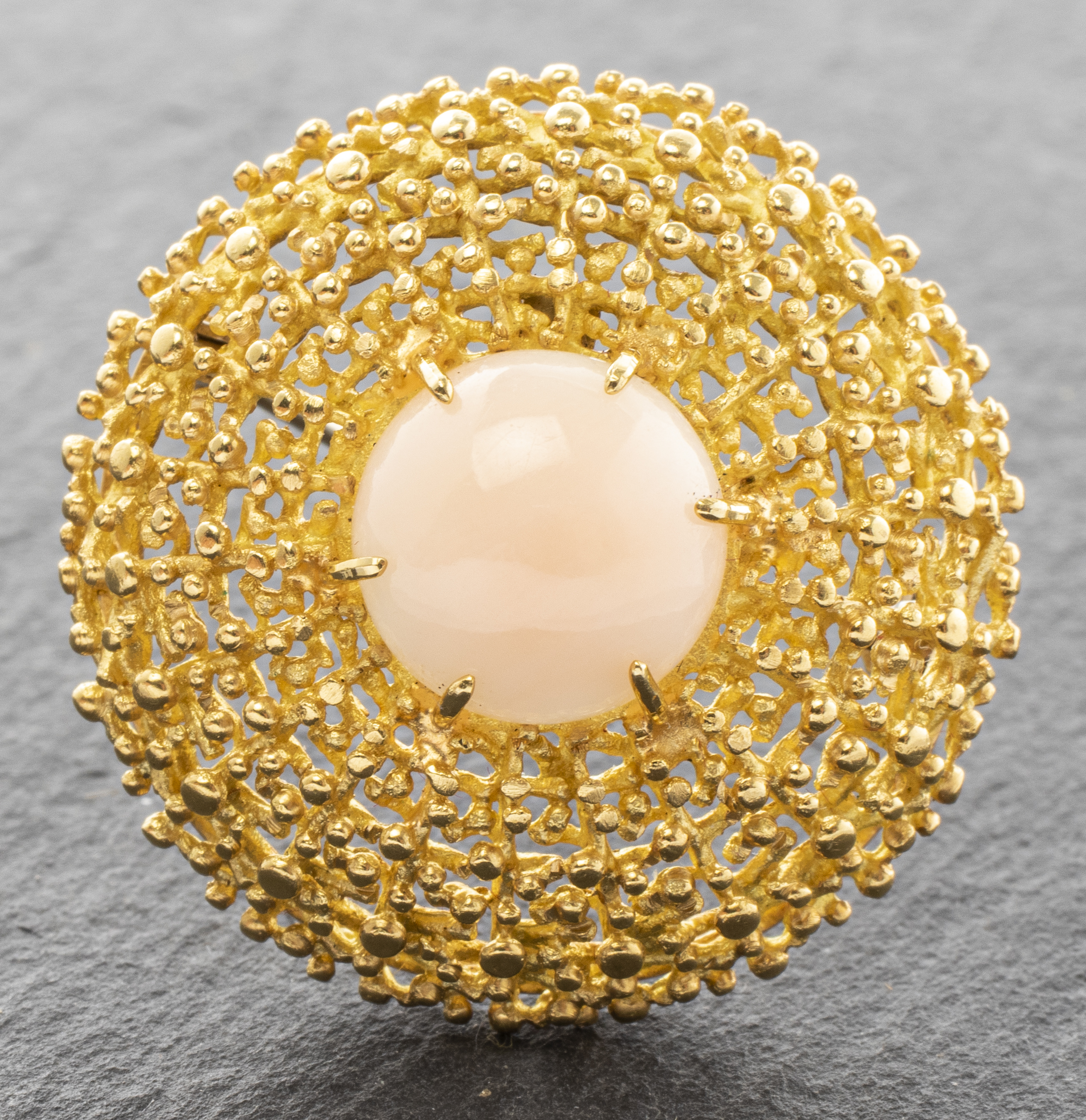 ITALIAN 18K YELLOW GOLD ANGEL