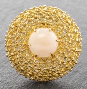 ITALIAN 18K YELLOW GOLD ANGEL