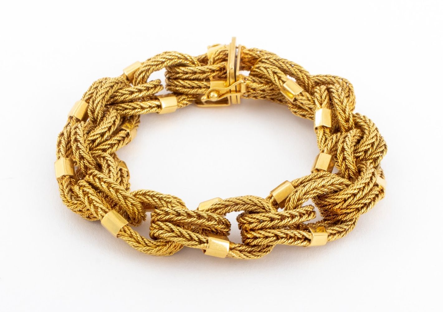 ITALIAN 18K YELLOW GOLD BRACELET
