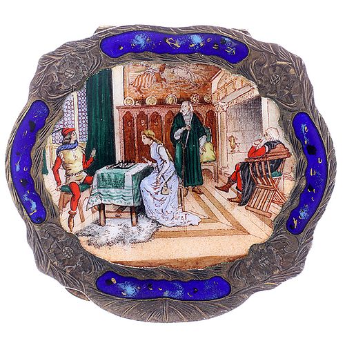 ITALIAN .800 AND ENAMEL COMPACTA