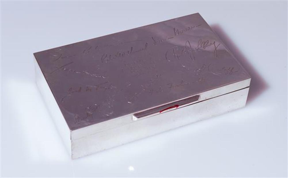 ITALIAN 800-SILVER AND WOOD LINED