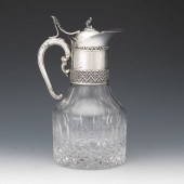 ITALIAN 800 SILVER CLARET JUG