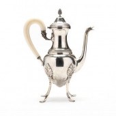 ITALIAN .800 SILVER COFFEE POT