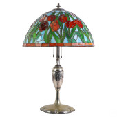 ITALIAN 800 SILVER LAMP WITH S