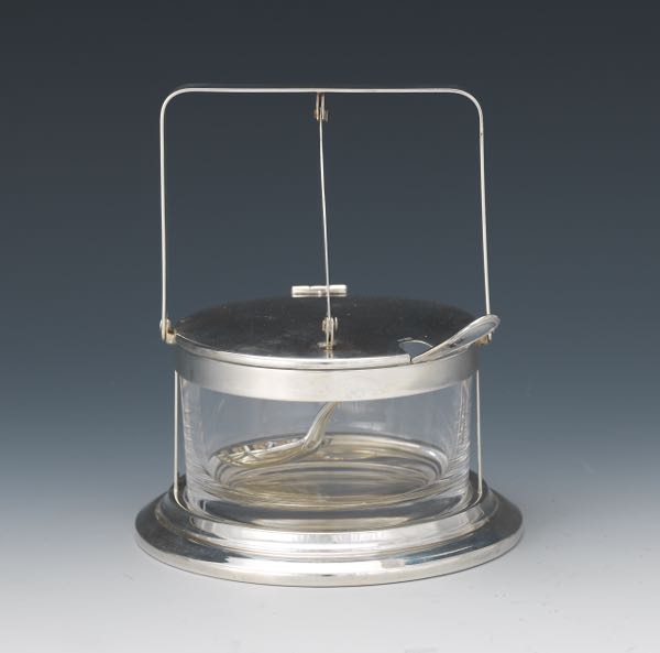 ITALIAN 800 SILVER SUGAR BOWL   800