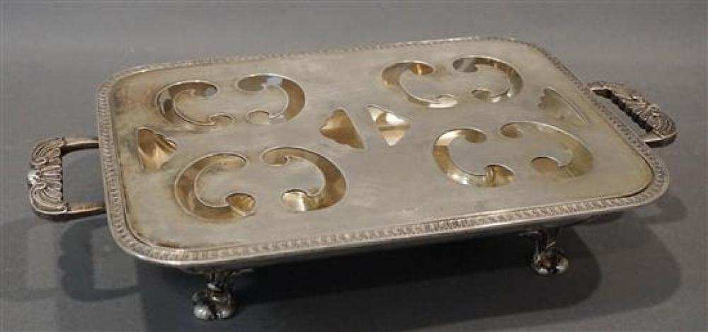 ITALIAN 800-SILVER WARMING DISH,