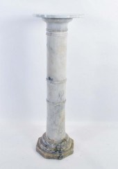 ITALIAN ALABASTER PEDESTALThe