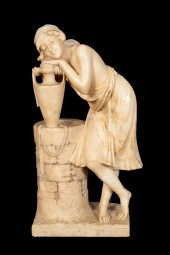 ITALIAN ALABASTER REBECCA AT T