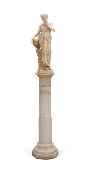 ITALIAN ALABASTER 'REBECCA AT