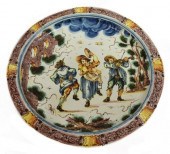 ITALIAN ALBISOLA MAJOLICA SIGN