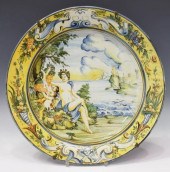 ITALIAN ALBISOLA MAJOLICA TIN-